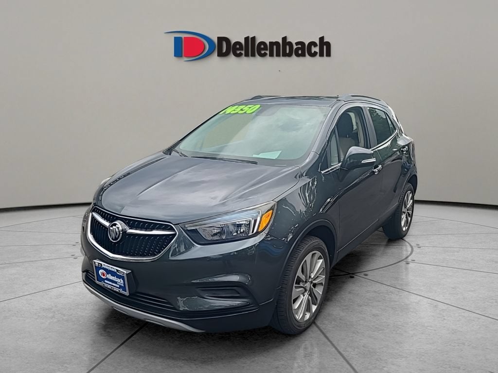 2017 Buick Encore Preferred in Includes (Cm5) Black Carbon Metallic Lower Exterior Accent Color, Paint Code W700s.) — front...