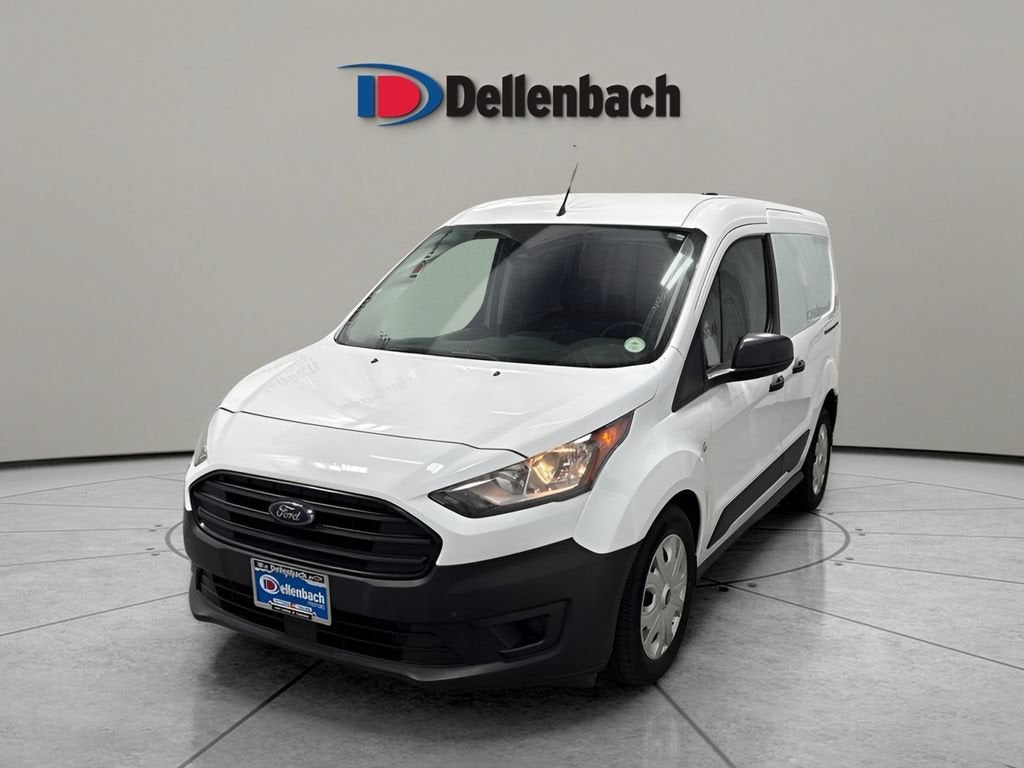 2021 Ford Transit Connect Van XL in Frozen White Meta — front three-quarter view